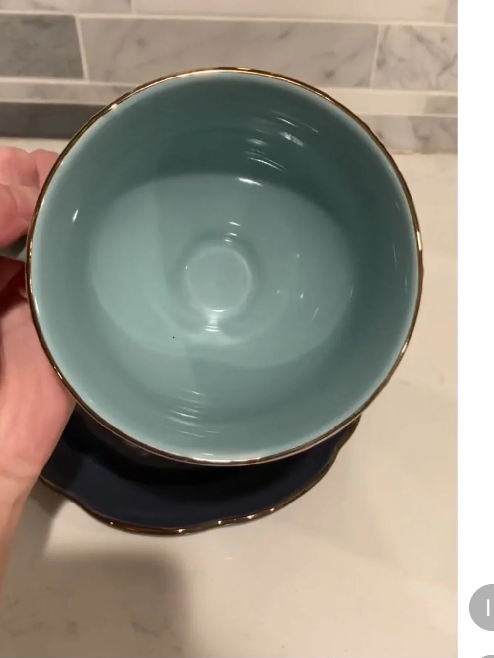 SUNDAY SALE ; 2/15$.   Threshold tea cups. TEA FOR TWO!